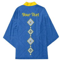 Personalised Ukrainian Tryzub Pattern Kimono