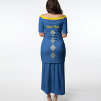 Personalised Ukrainian Tryzub Pattern Puletasi