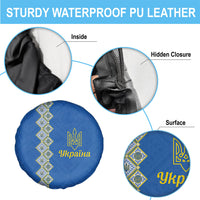 Ukrainian Tryzub Pattern Spare Tire Cover