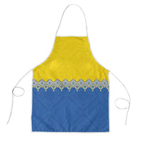 Ukraine Trident Symbol Apron Ukrainian Flag Inspired