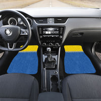 Ukraine Trident Symbol Car Mats Ukrainian Flag Inspired