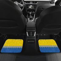 Ukraine Trident Symbol Car Mats Ukrainian Flag Inspired