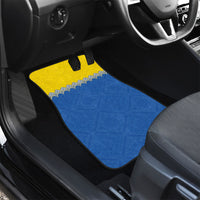 Ukraine Trident Symbol Car Mats Ukrainian Flag Inspired