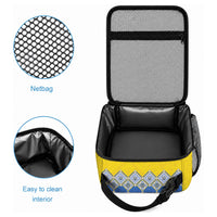 Ukraine Trident Symbol Lunch Bag Ukrainian Flag Inspired