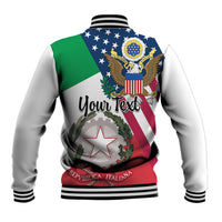Personalised Italian American Heritage Month Baseball Jacket - Wonder Print Shop