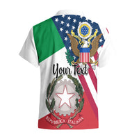 Personalised Italian American Heritage Month Hawaiian Shirt - Wonder Print Shop