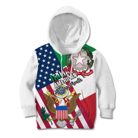 Personalised Italian American Heritage Month Kid Hoodie - Wonder Print Shop