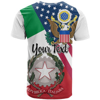 Personalised Italian American Heritage Month T Shirt - Wonder Print Shop