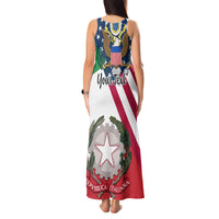 Personalised Italian American Heritage Month Tank Maxi Dress - Wonder Print Shop