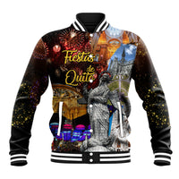 Ecuador Baseball Jacket Fiestas de Quito 2023 Unique Version - Wonder Print Shop