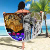 Ecuador Beach Blanket Fiestas de Quito 2023 Unique Version - Wonder Print Shop