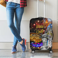 Ecuador Luggage Cover Fiestas de Quito 2023 Unique Version - Wonder Print Shop