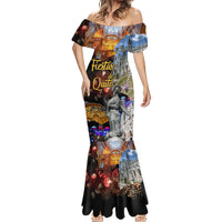 Ecuador Mermaid Dress Fiestas de Quito 2023 Unique Version - Wonder Print Shop