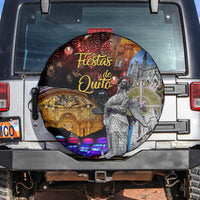 Ecuador Spare Tire Cover Fiestas de Quito 2023 Unique Version - Wonder Print Shop