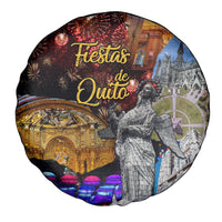 Ecuador Spare Tire Cover Fiestas de Quito 2023 Unique Version - Wonder Print Shop