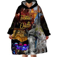 Ecuador Wearable Blanket Hoodie Fiestas de Quito 2023 Unique Version - Wonder Print Shop