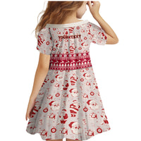 Custom Alabama Christmas Family Matching Mermaid Dress and Hawaiian Shirt Santa Claus Xmas Pattern - Wonder Print Shop