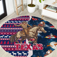 custom-texas-christmas-round-carpet-cowboy-with-santa-claus-in-space