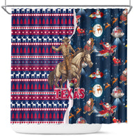 custom-texas-christmas-shower-curtain-cowboy-with-santa-claus-in-space