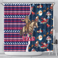 custom-texas-christmas-shower-curtain-cowboy-with-santa-claus-in-space