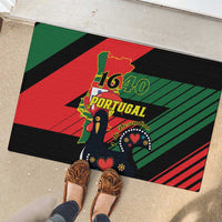 Personalized Portugal 1640 Rubber Doormat 1 De Dezembro Independence Day - Wonder Print Shop