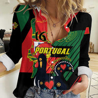 Personalized Portugal 1640 Women Casual Shirt 1 De Dezembro Independence Day - Wonder Print Shop