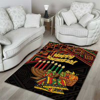 Personalized African Happy Kwanzaa Area Rug - Wonder Print Shop