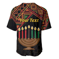 Personalized African Happy Kwanzaa Baseball Jersey - Wonder Print Shop