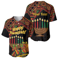 Personalized African Happy Kwanzaa Baseball Jersey - Wonder Print Shop
