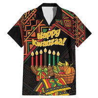 Personalized African Happy Kwanzaa Family Matching Mermaid Dress and Hawaiian Shirt - Wonder Print Shop