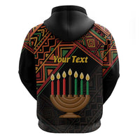 Personalized African Happy Kwanzaa Hoodie - Wonder Print Shop