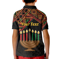 Personalized African Happy Kwanzaa Kid Polo Shirt - Wonder Print Shop