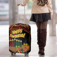 Personalized African Happy Kwanzaa Luggage Cover - Wonder Print Shop