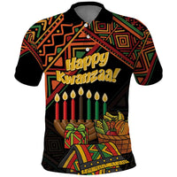Personalized African Happy Kwanzaa Polo Shirt - Wonder Print Shop