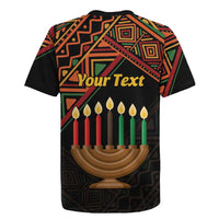Personalized African Happy Kwanzaa Rugby Jersey - Wonder Print Shop