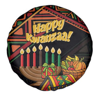 Personalized African Happy Kwanzaa Spare Tire Cover - Wonder Print Shop