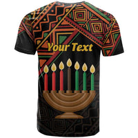 Personalized African Happy Kwanzaa T Shirt - Wonder Print Shop