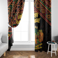 Personalized African Happy Kwanzaa Window Curtain - Wonder Print Shop