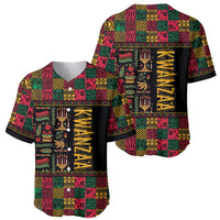 Kwanzaa African Pattern Baseball Jersey - Wonder Print Shop
