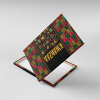 Kwanzaa African Pattern Canvas Wall Art - Wonder Print Shop