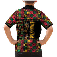 Kwanzaa African Pattern Family Matching Mermaid Dress and Hawaiian Shirt - Wonder Print Shop