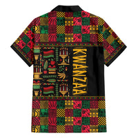 Kwanzaa African Pattern Family Matching Off Shoulder Maxi Dress and Hawaiian Shirt - Wonder Print Shop