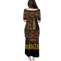 Kwanzaa African Pattern Family Matching Puletasi and Hawaiian Shirt - Wonder Print Shop