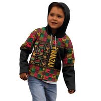 Kwanzaa African Pattern Kid Hoodie - Wonder Print Shop