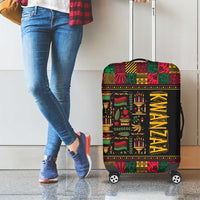 Kwanzaa African Pattern Luggage Cover - Wonder Print Shop