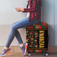 Kwanzaa African Pattern Luggage Cover - Wonder Print Shop