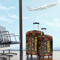 Kwanzaa African Pattern Luggage Cover - Wonder Print Shop