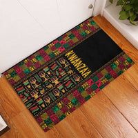 Kwanzaa African Pattern Rubber Doormat - Wonder Print Shop