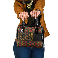 Kwanzaa African Pattern Shoulder Handbag