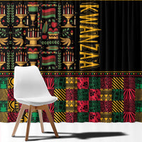 Kwanzaa African Pattern Window Curtain - Wonder Print Shop